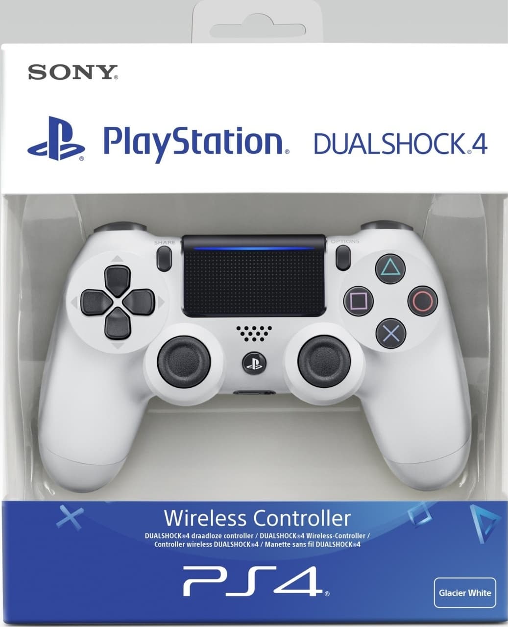 Dobe PS4 Uyumlu Joystick Oyun Kolu Controller Beyaz
