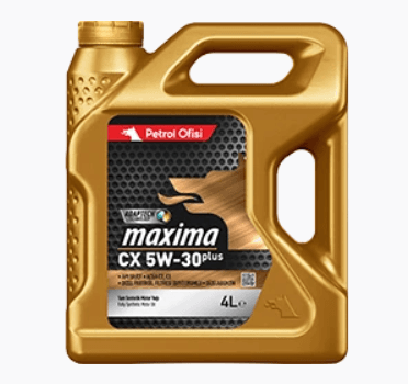 Petrol Ofisi Maxima CX 5W-30 Dpf Partiküllü Tam Sentetik Motor Yağı 4 L