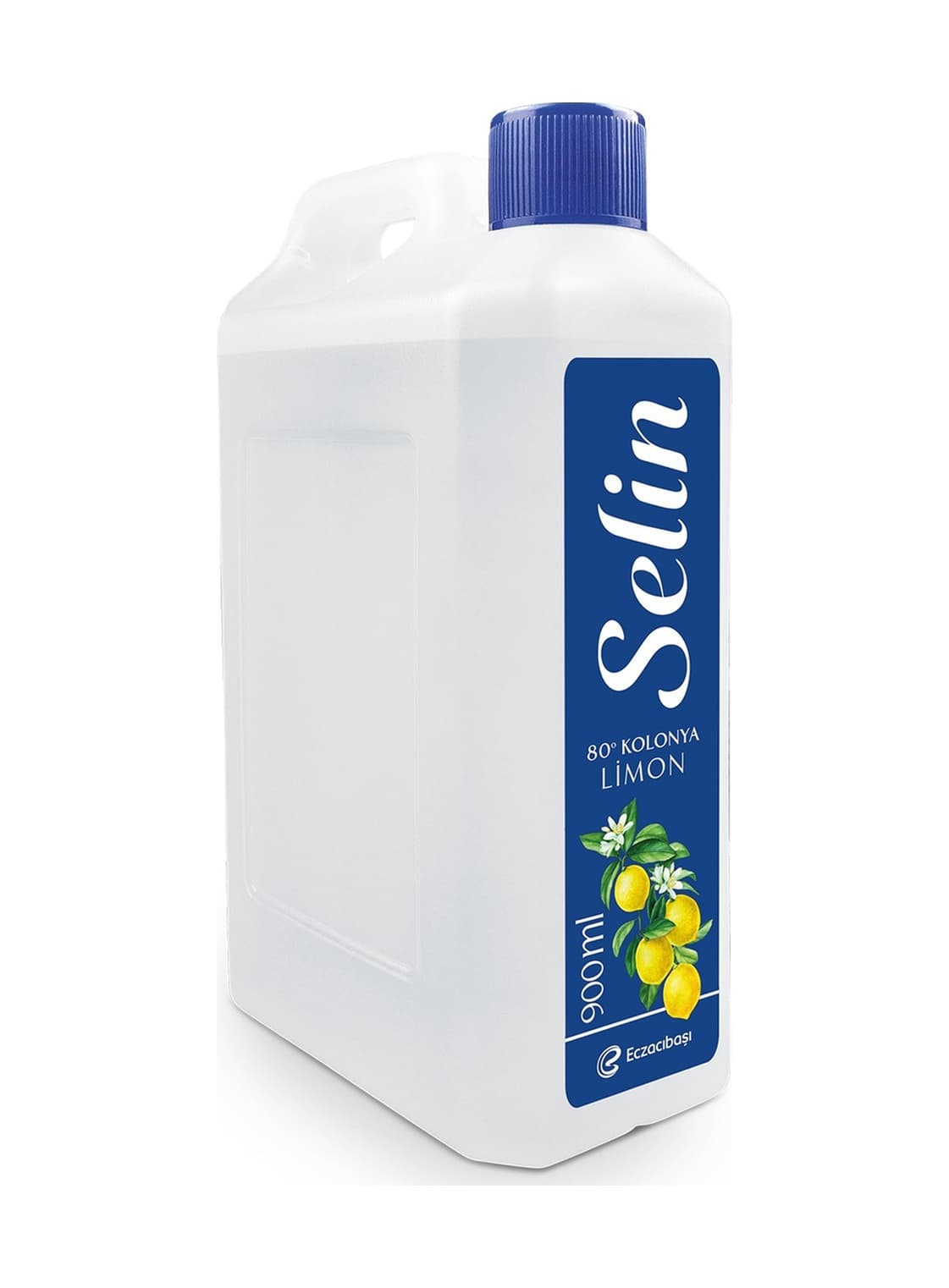 Selin 80 Derece Limon Kolonyası Bidon 900 ML