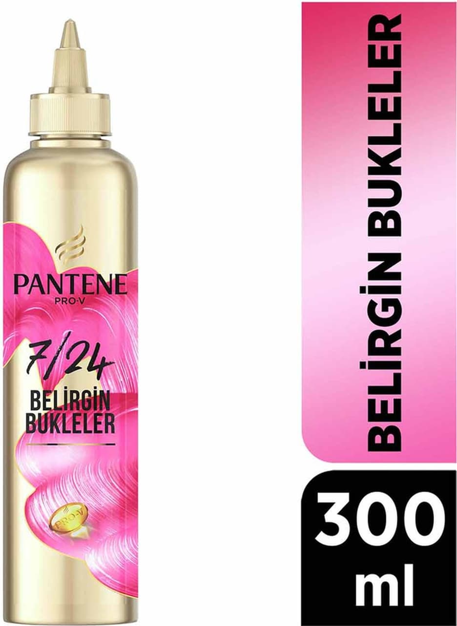 Pantene 7/24 Saç Bakım Kremi Anında Bukle Şekillendirici 300 ML