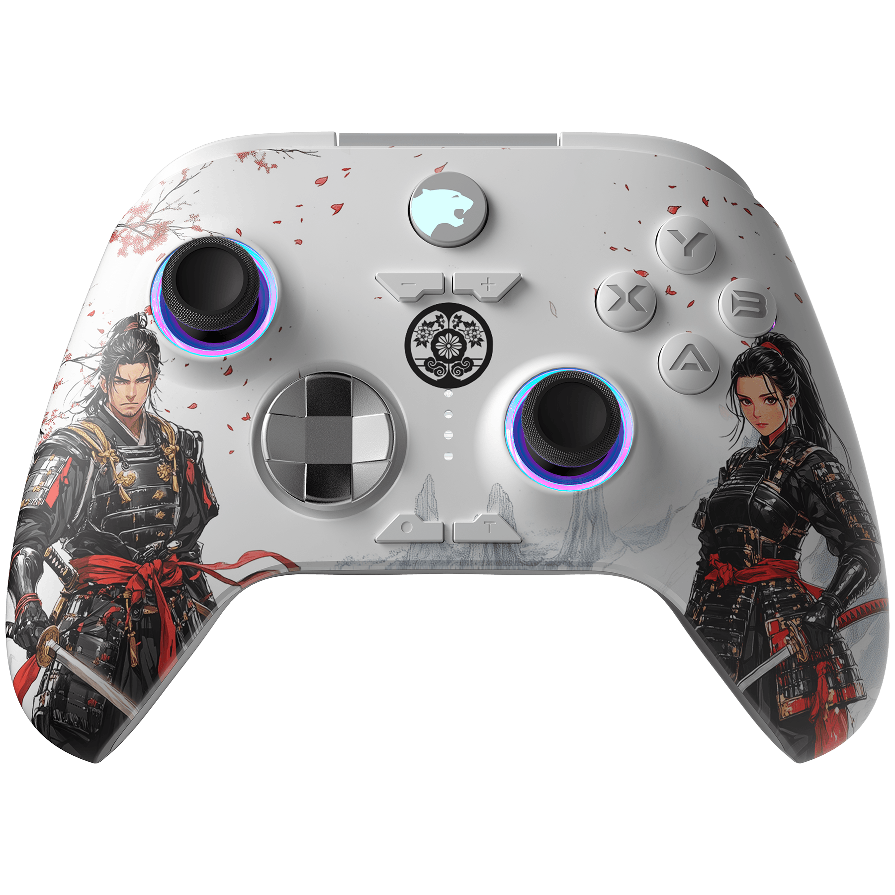 GamePower Force RGB Kablosuz Beyaz Gamepad (2.4G, Bluetooth,Kablolu) (PC Uyumlu) + Çanta