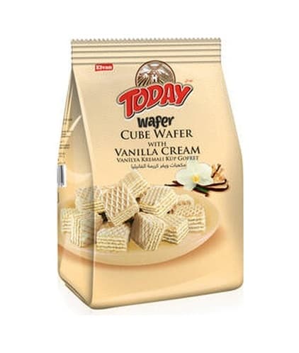 Today Küp Gofret Vanilyalı 200Gr. ( 1 Paket)