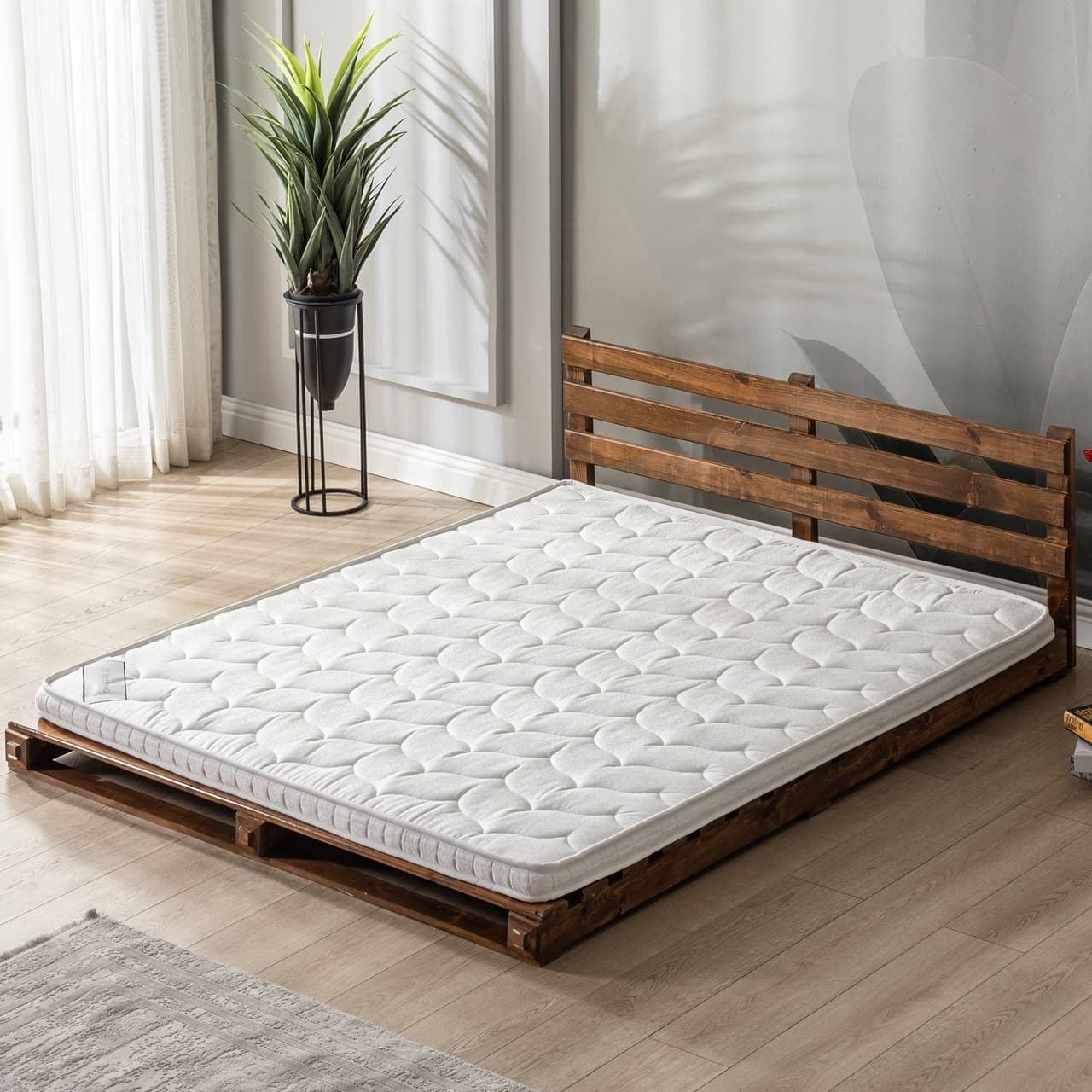 Us.Sleeping Us. Sleeping Full Ortopedik Natural Ped Yatak Şilte 180 X 200
