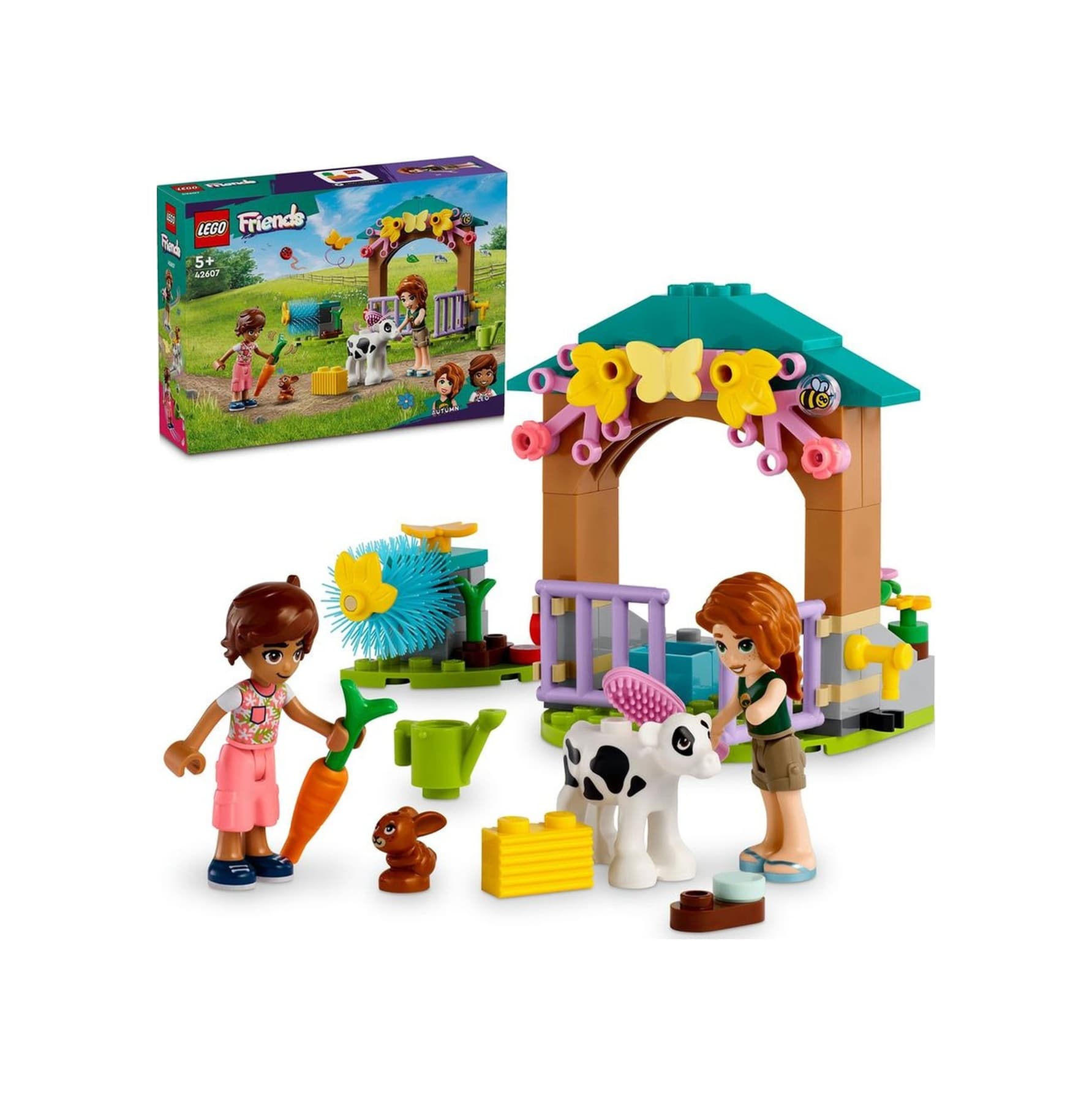 LEGO® Friends Autumn’un Dana Ahırı 42607 5+ Yaratıcı Oyuncak Yapım Seti - 79 Parça