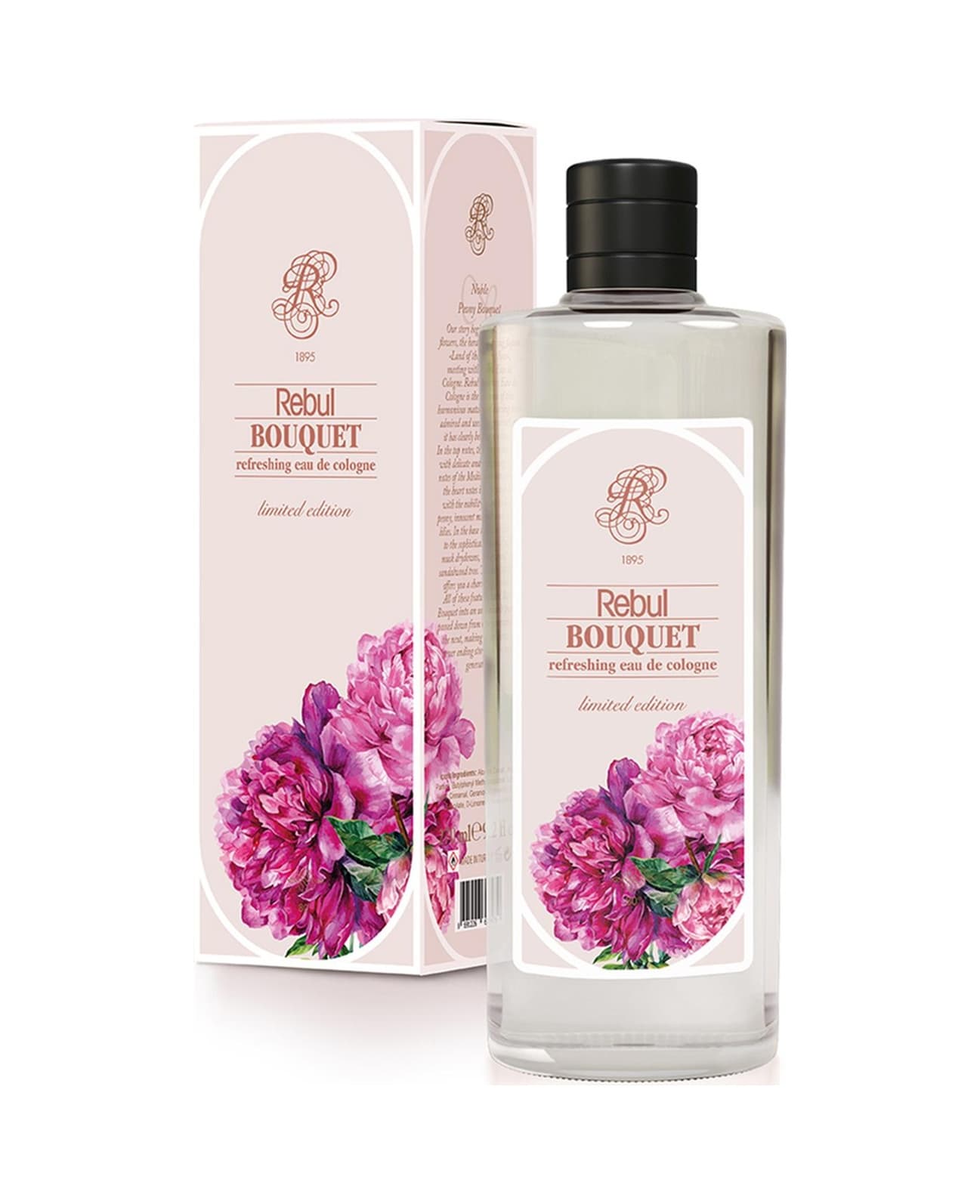 Rebul 80 Derece Bouquet Kolonya Cam Şişe 270 ML