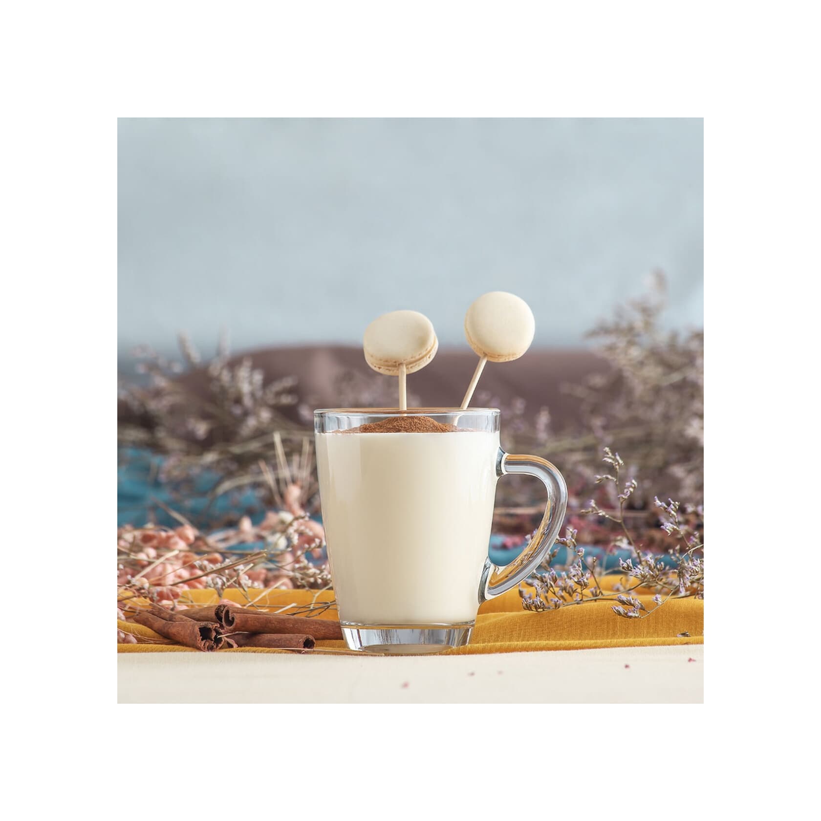 Lav Vega Cam Kupa 6 Kişilik 250 ml Kulplu (Kahve/Çay Bardağı)