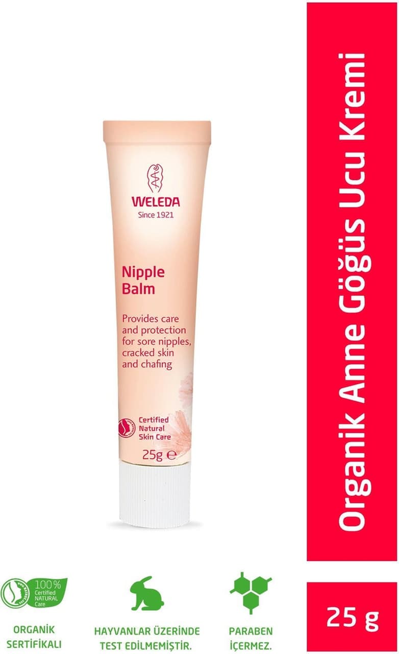 Weleda Organik Göğüs Ucu Bakım Kremi 25g