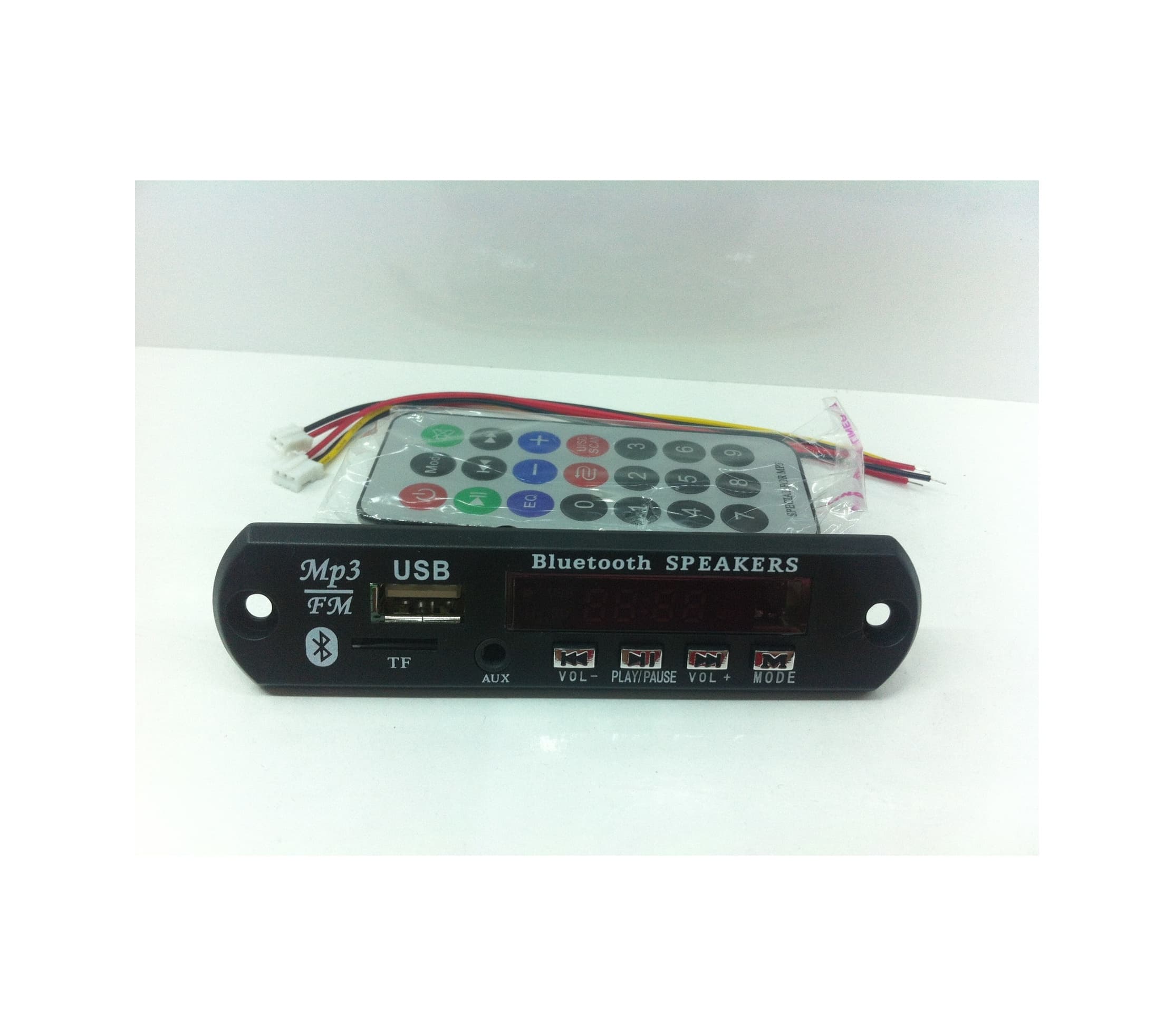 Mikrofonlu Bluetooth Radyo Usb Aux Sd Kart Çalar 12 Volt