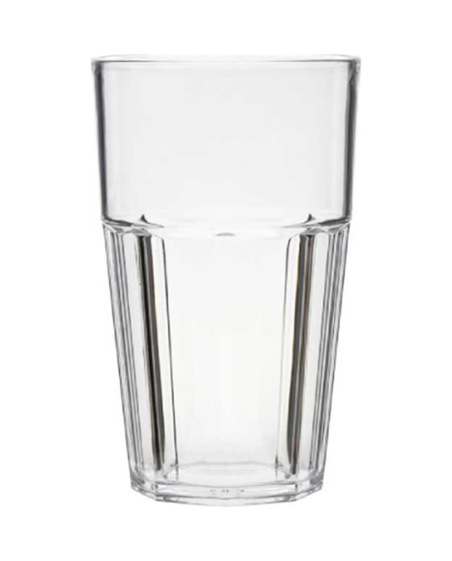 Casablanca Polikarbonat Bardak Şeffaf 400 Ml - 4 Adet