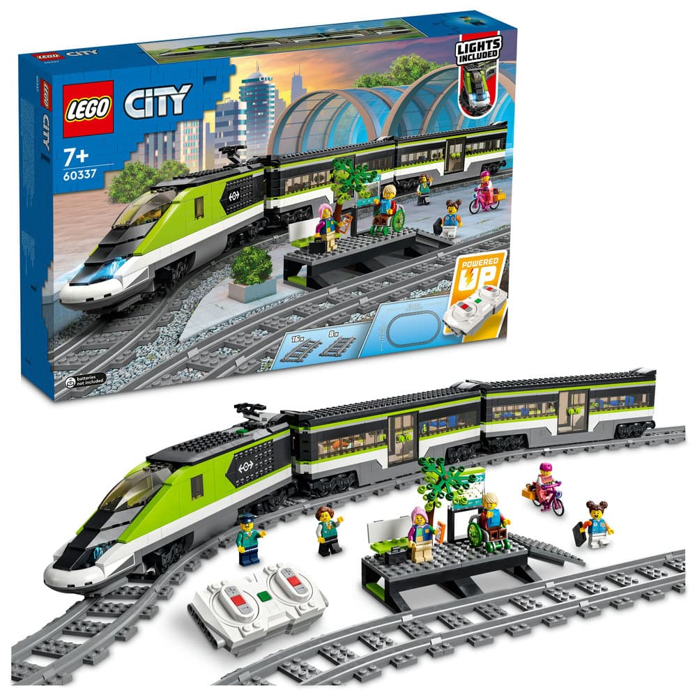 LEGO® City Ekspres Yolcu Treni 60337 7+ Yaratıcı Oyuncak Yapım Seti - 764 Parça