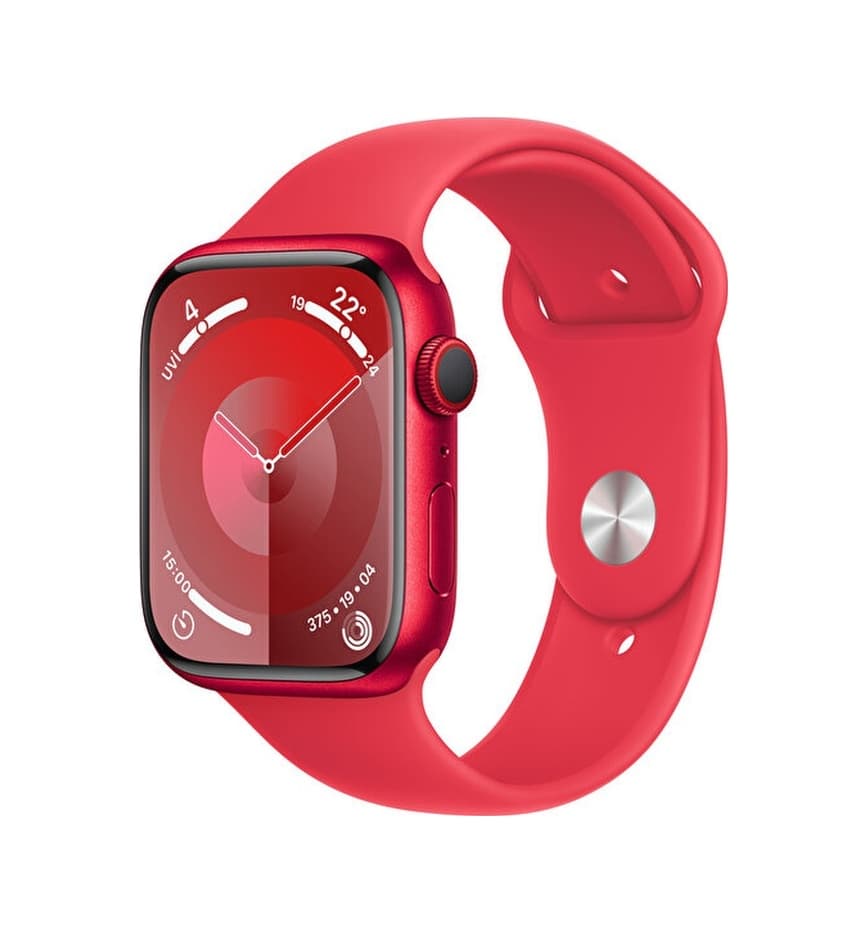 Apple Watch Series 9 GPS + Cellular 45 MM Alüminyum Kasa S/M Akıllı Saat (Apple Türkiye Garantili)