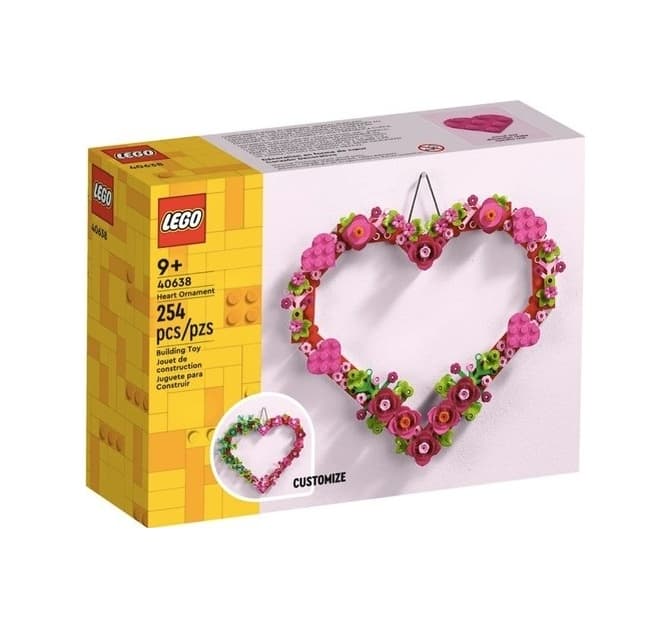 LEGO 40638 Iconic Kalp Süsü