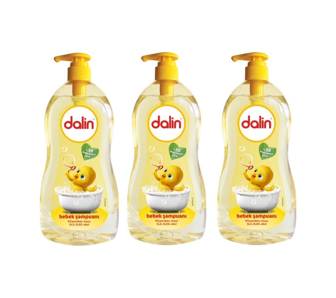 Dalin Bebek Şampuanı 3 x 900 ML
