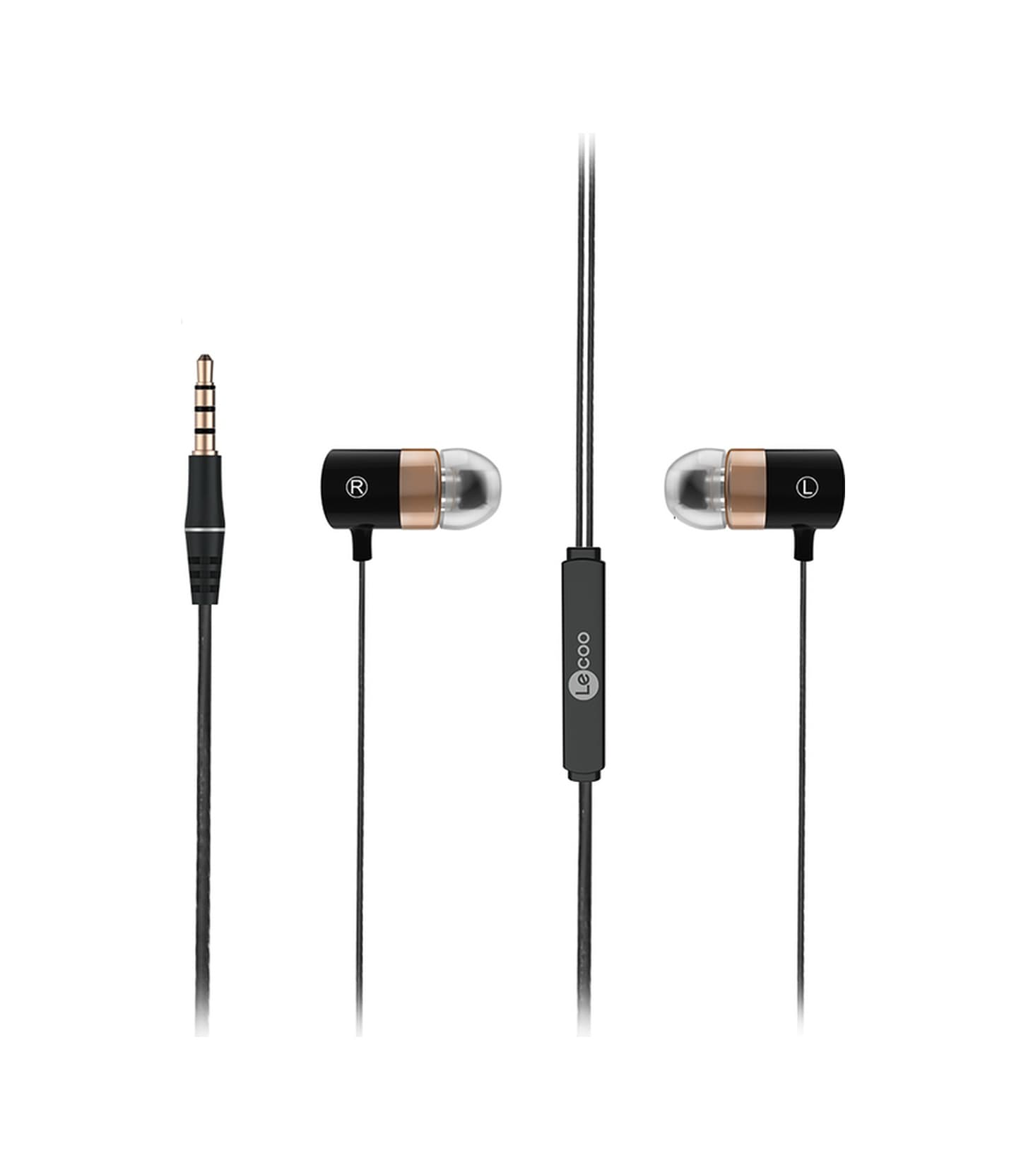 Lecoo EH103 Kablolu 3.5mm Jacklı Kulak İçi Mikrofonlu Kulaklık
