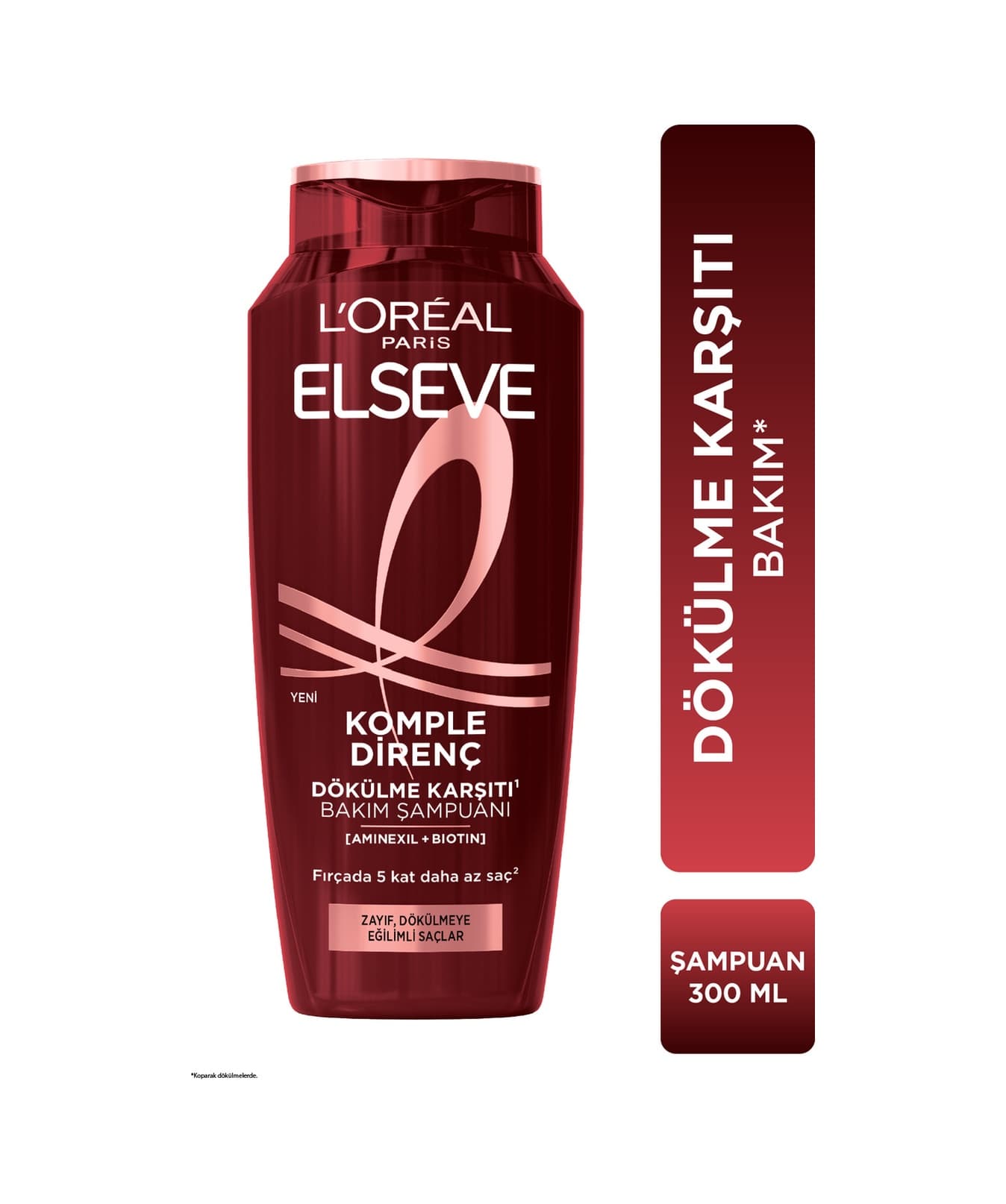 ELSEVE Komple Direnç Dökülme Karşıtı Şampuan 300 ml