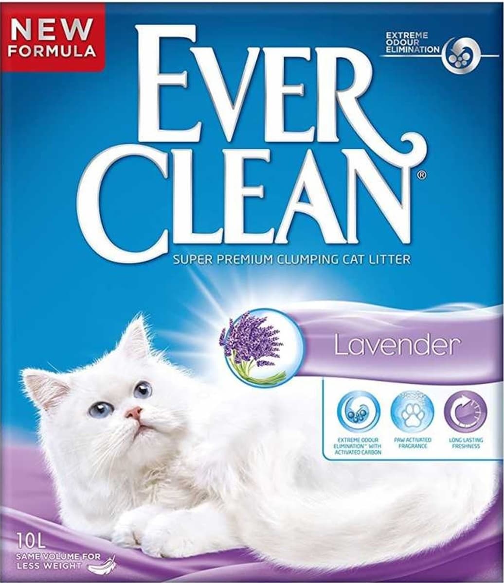 Ever Clean Lavender Lavanta Kokulu İnce Taneli Topaklaşan Kedi Kumu 10 L