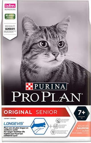 Purina Pro Plan Senior Somonlu 7+ Yaşlı Kedi Maması 3 KG