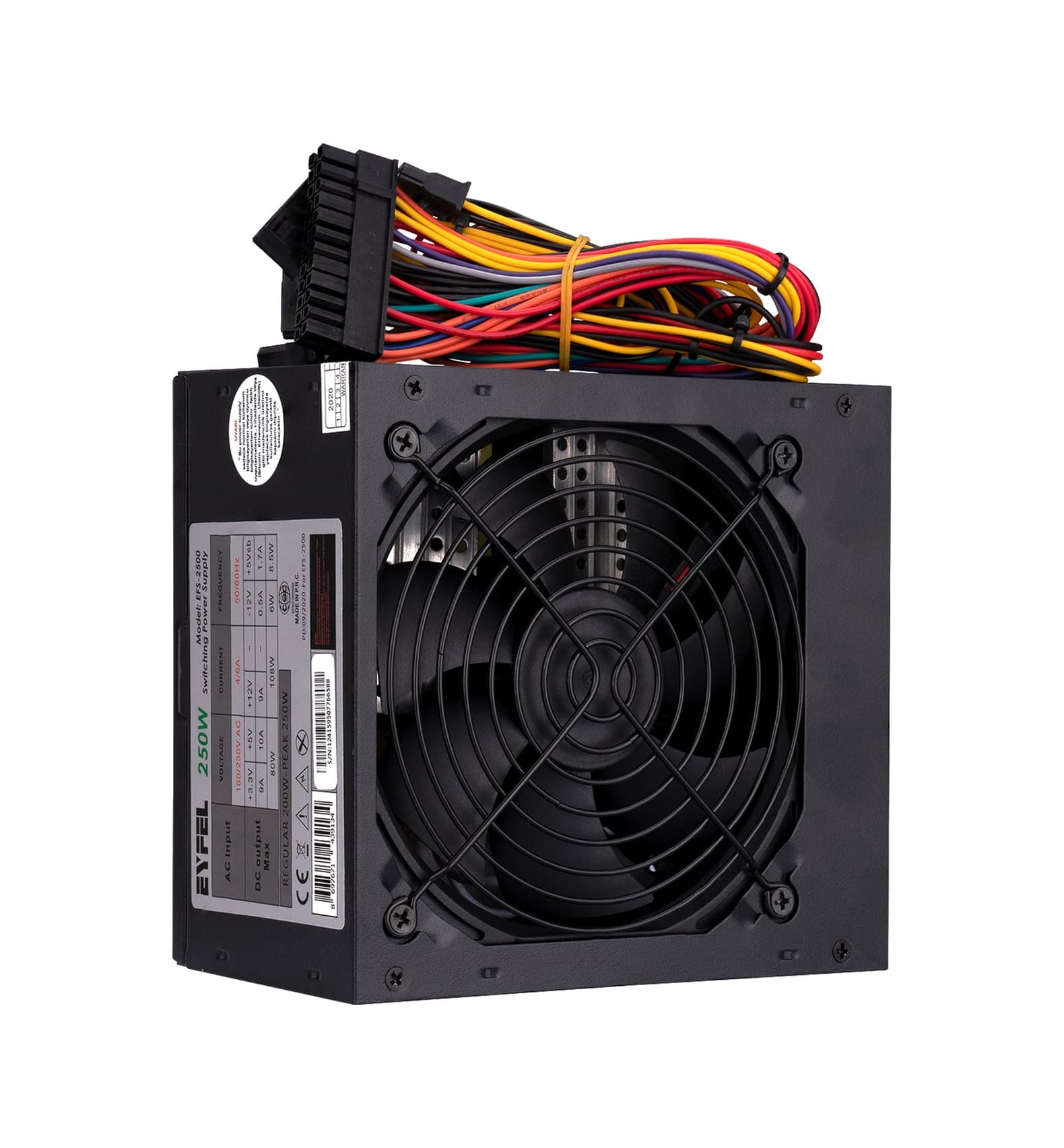 Eyfel EFS-2500 Real 200W Peak 250W 2 x SATA Güç Kaynağı