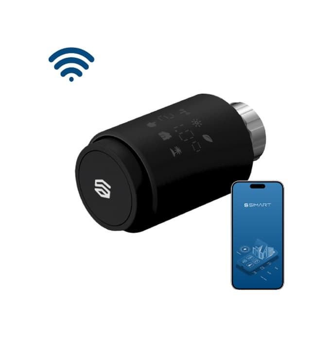 Şımart Akıllı Termostatik Radyatör Vanası Wi-fi Isı Ayarlı