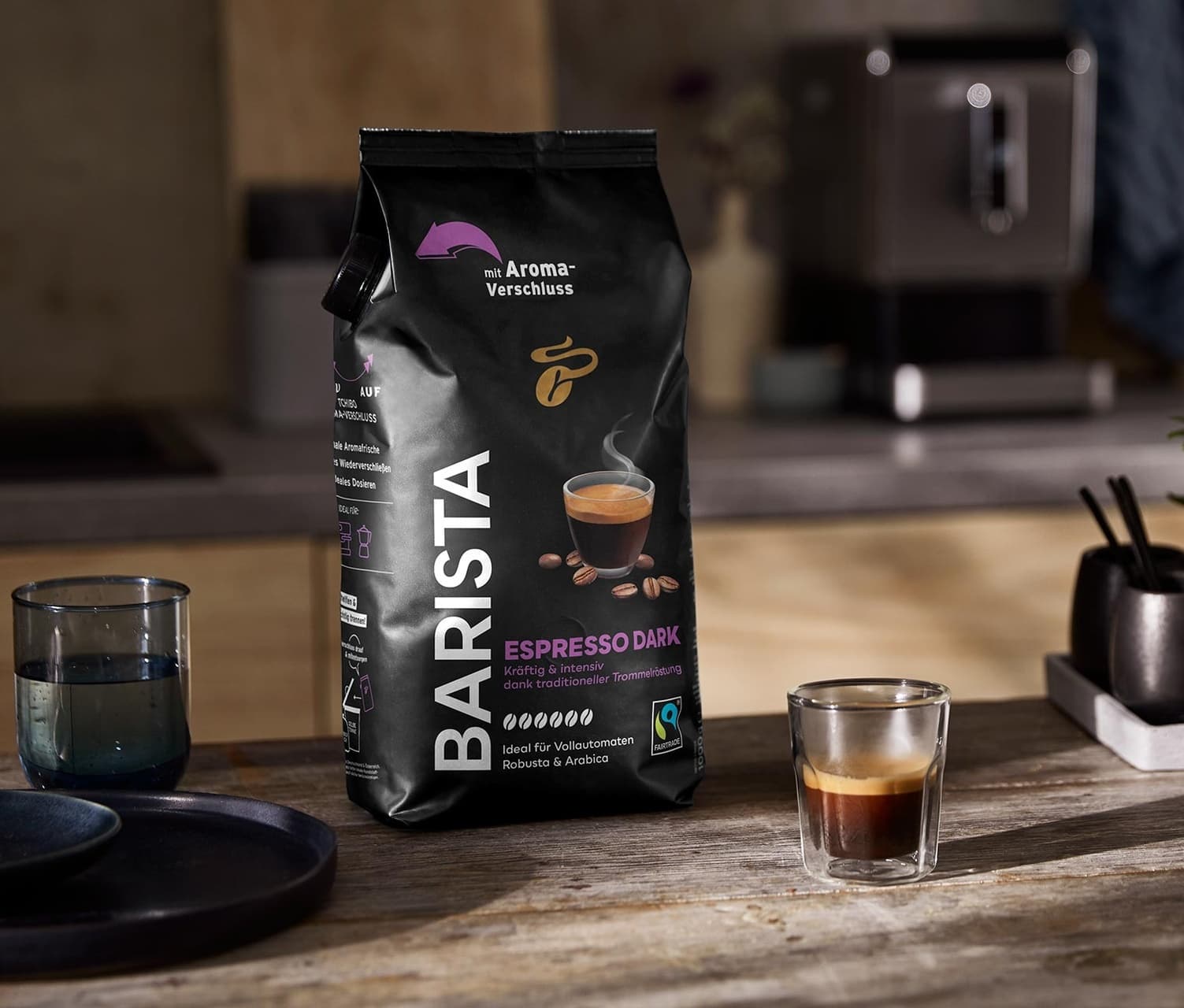Tchibo Barista Espresso Dark Çekirdek Kahve 1 KG