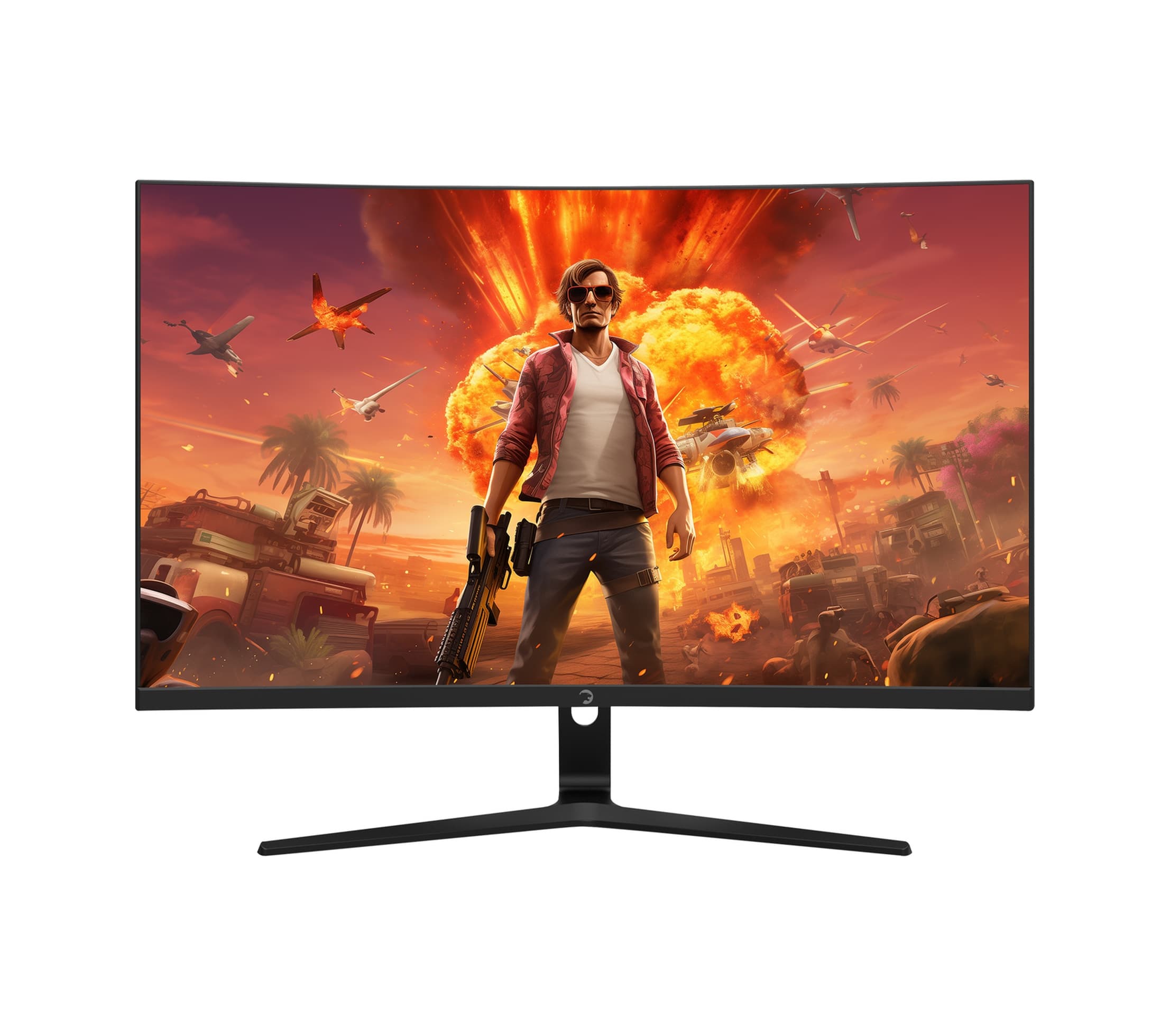 Gamepower Vivid F20 27" 1 MS 100 Hz RGB Full HD Curved VA LED Monitör