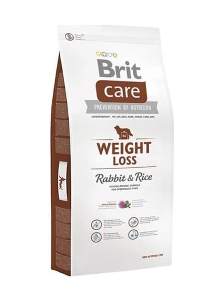 Brit Care Weight Loss Tavşan Etli Hipoalerjenik Diyet Yetişkin Köpek Maması 12 KG