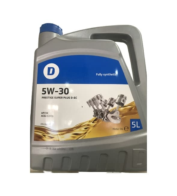 Delphi 5W-30 Prestige Super Plus D-EC Tam Sentetik Motor Yağı 5 L