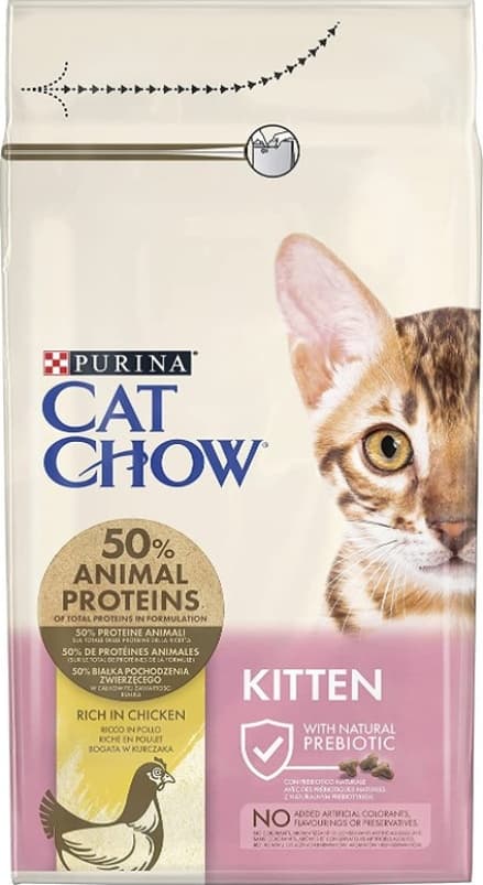 Purina Cat Chow Kitten Tavuklu Yavru Kedi Maması 1500 G