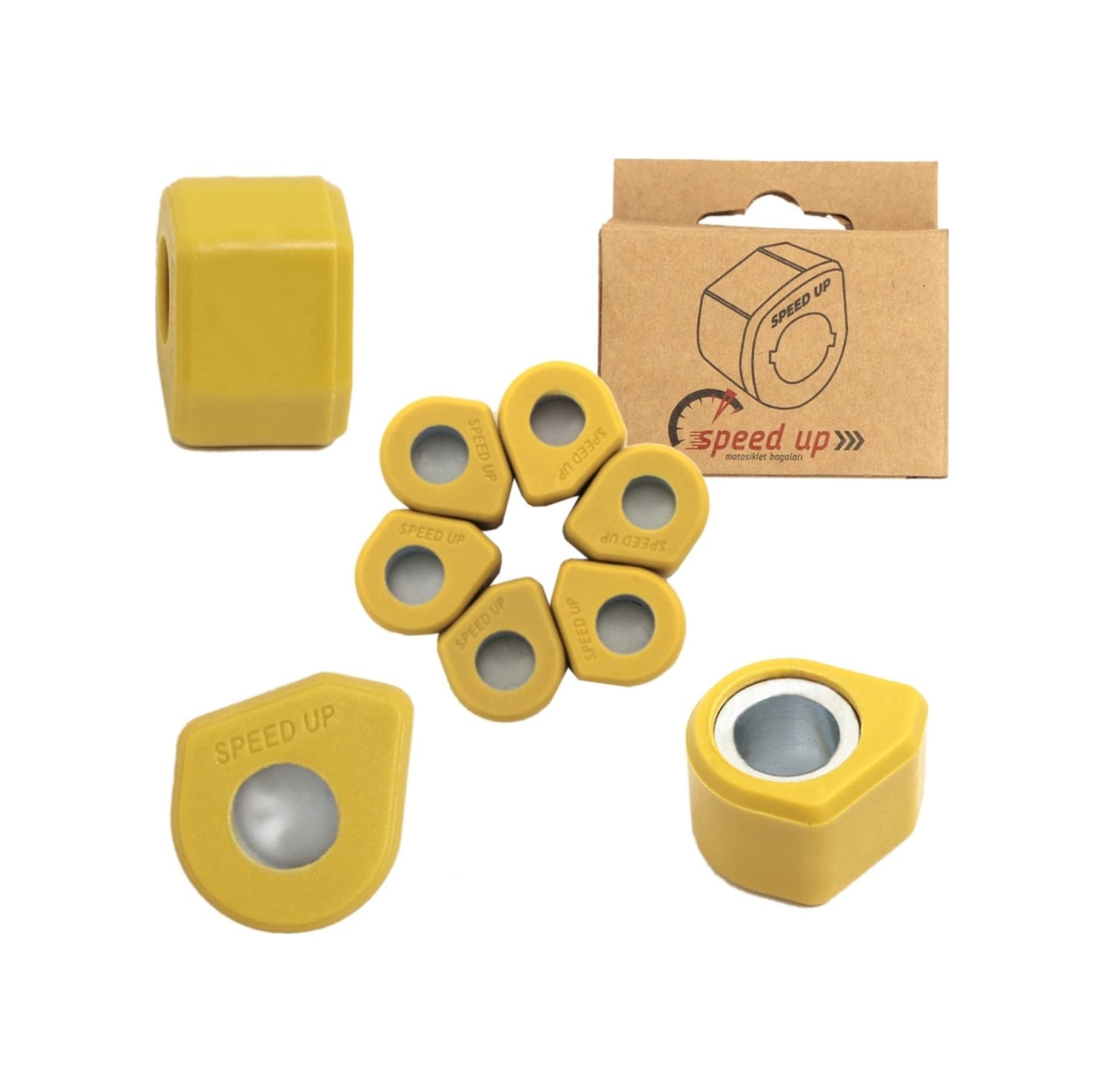 50Cc Scooter Performans Bagası 6Lı + Kızak Kaydırıcı Set