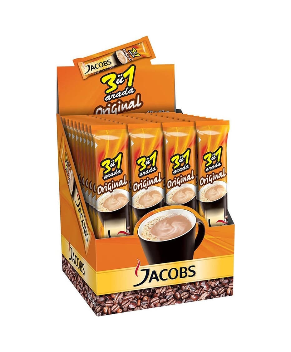 Jacobs Original 3'ü 1 Arada Kahve 80 x 12 G