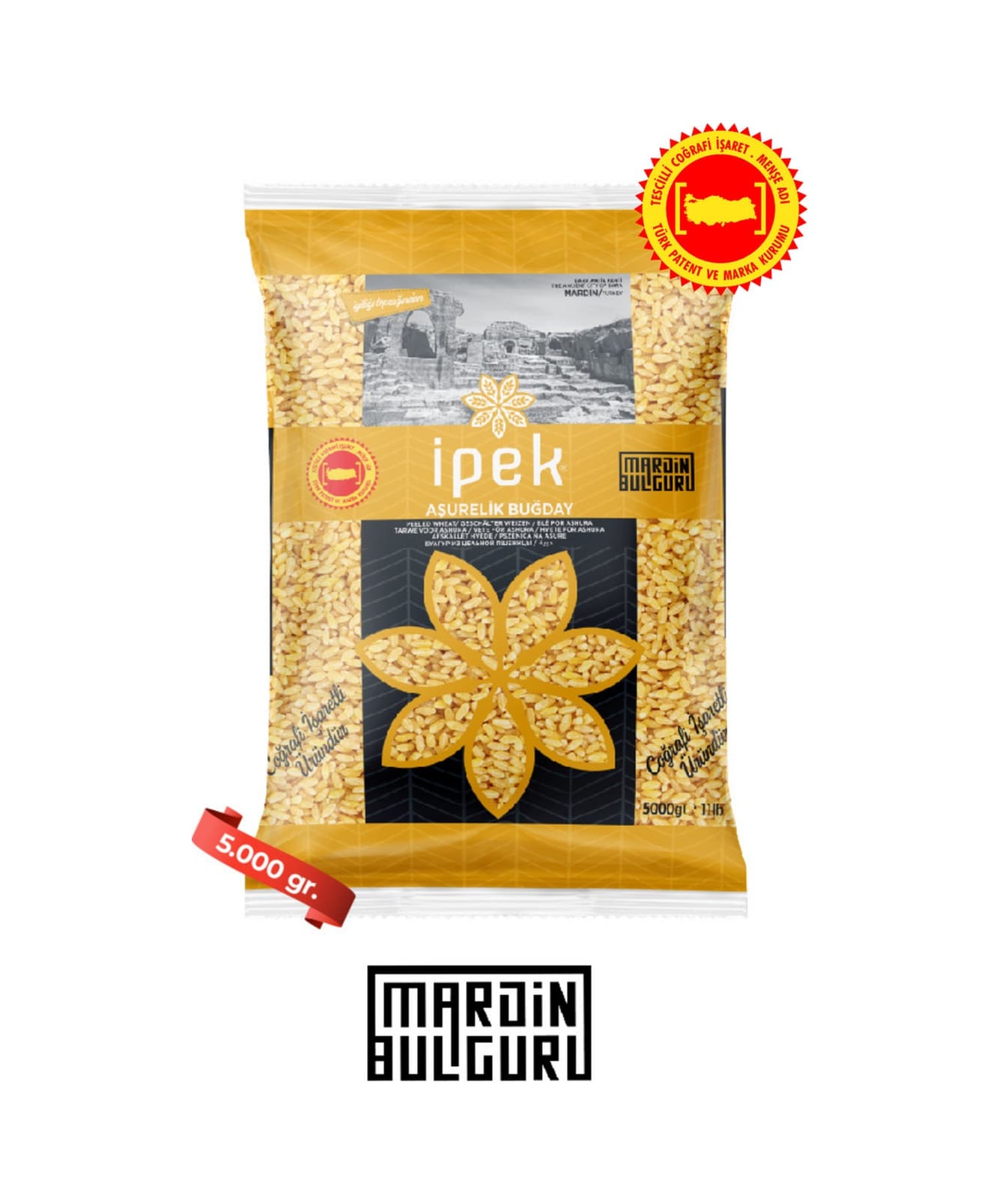 İpek Bulgur Aşurelik Buğday 5 KG