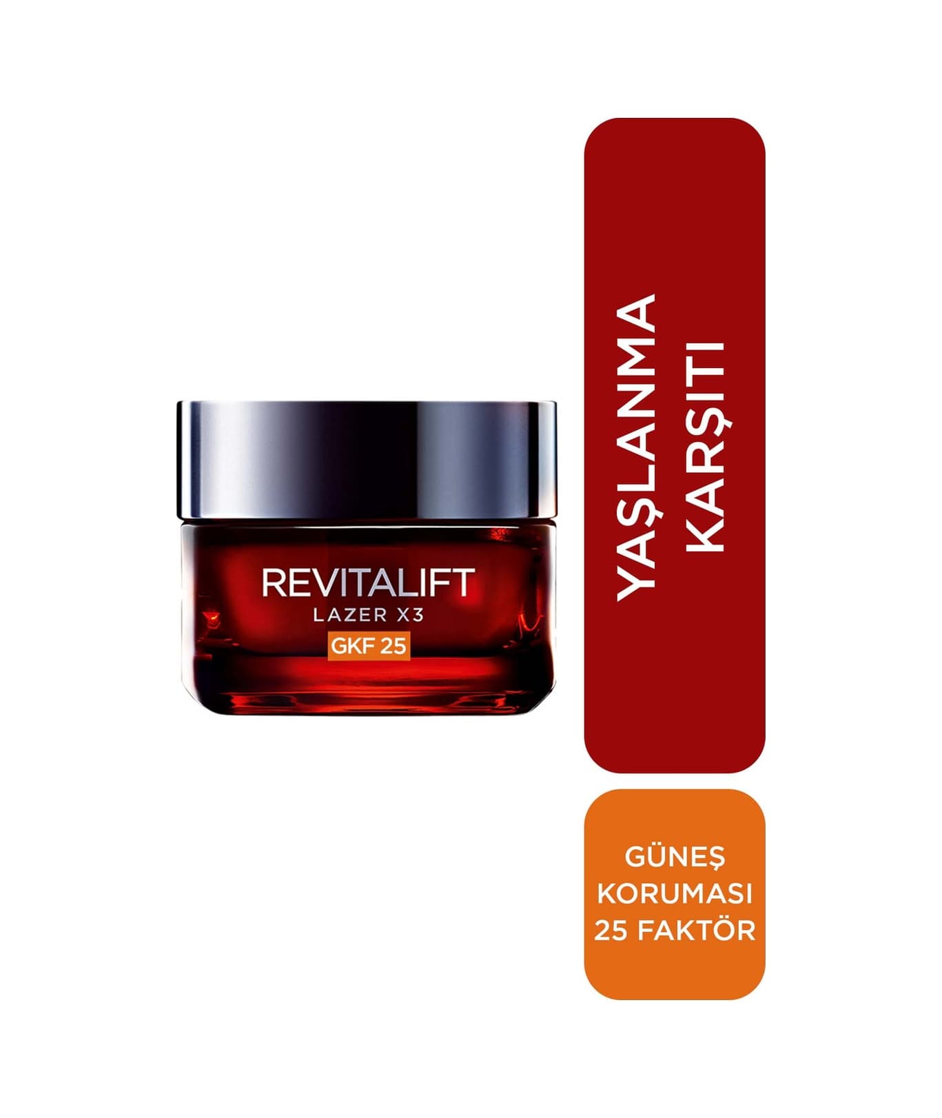 L'Oreal Paris Revitalift Laser X3 Gkf 20 Bakım Kremi 50 ML