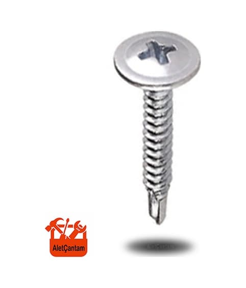 Pul Başlı Vida Rysb Apex Akıllı Matkap Uçlu Vidası 3.9 x 19 MM 100 Adet