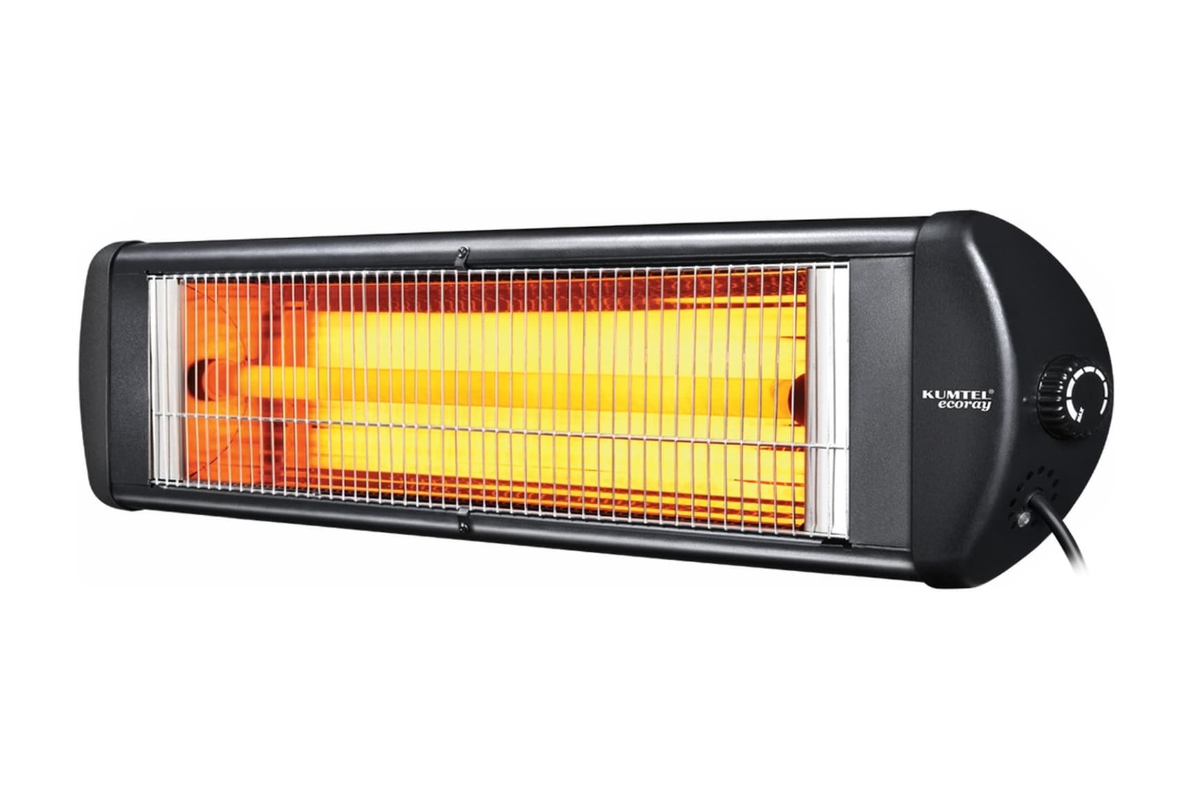 Kumtel EX-23 Ecoray 2300 W Duvar Tipi Infrared Isıtıcı Siyah