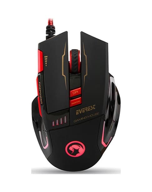 Everest SGM-X10 Kablolu Oyuncu Mouse + Mouse Pad