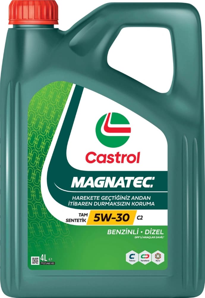 Castrol MAGNATEC 5W-30 C2 Tam Sentetik DPF Motor Yağı 4 L