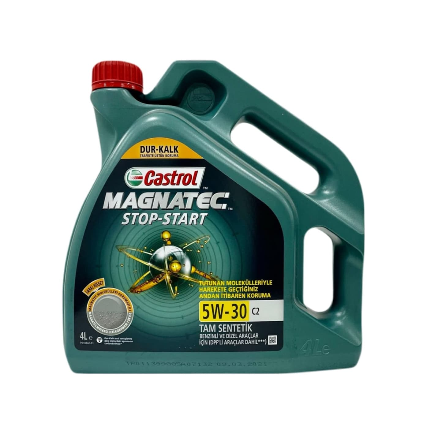 Castrol Magnatec 5W-30 C2 Tam Sentetik Motor Yağı 4 L