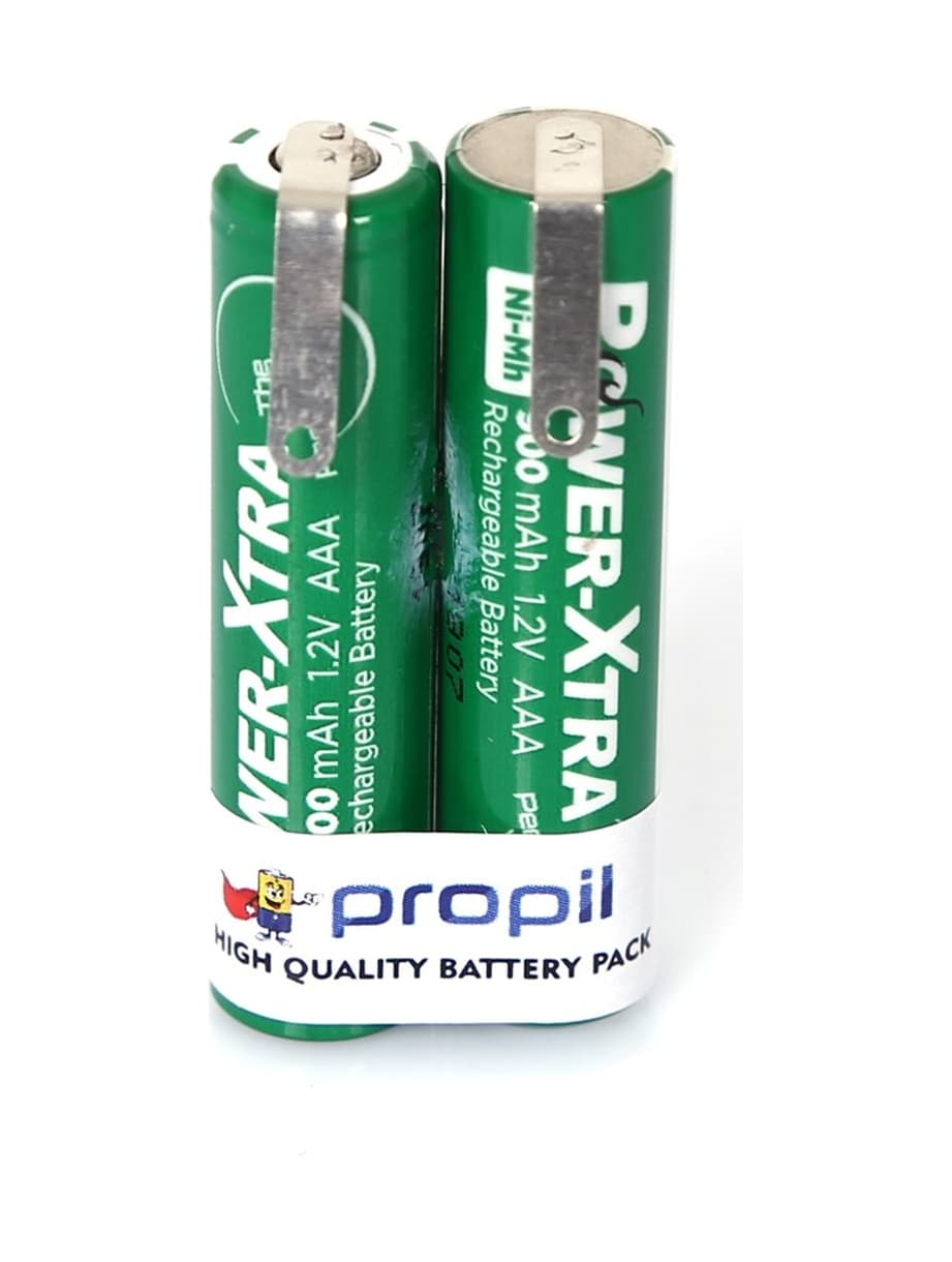 Philips Qg3380 Uyumlu Aaa 2.4V 900 Mah Power-Xtra Şarjlı Pil