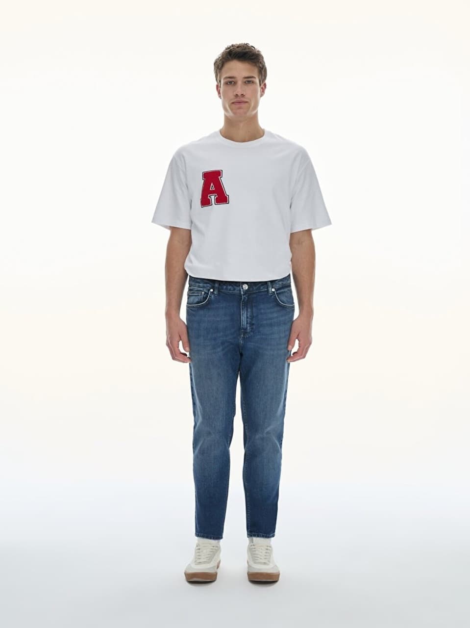 Ltb Alessıo Normal Bel Dar Paça Tapered Jean Pantolon 010095150114438 55445 010095150114438_55445 Koyu Mavi