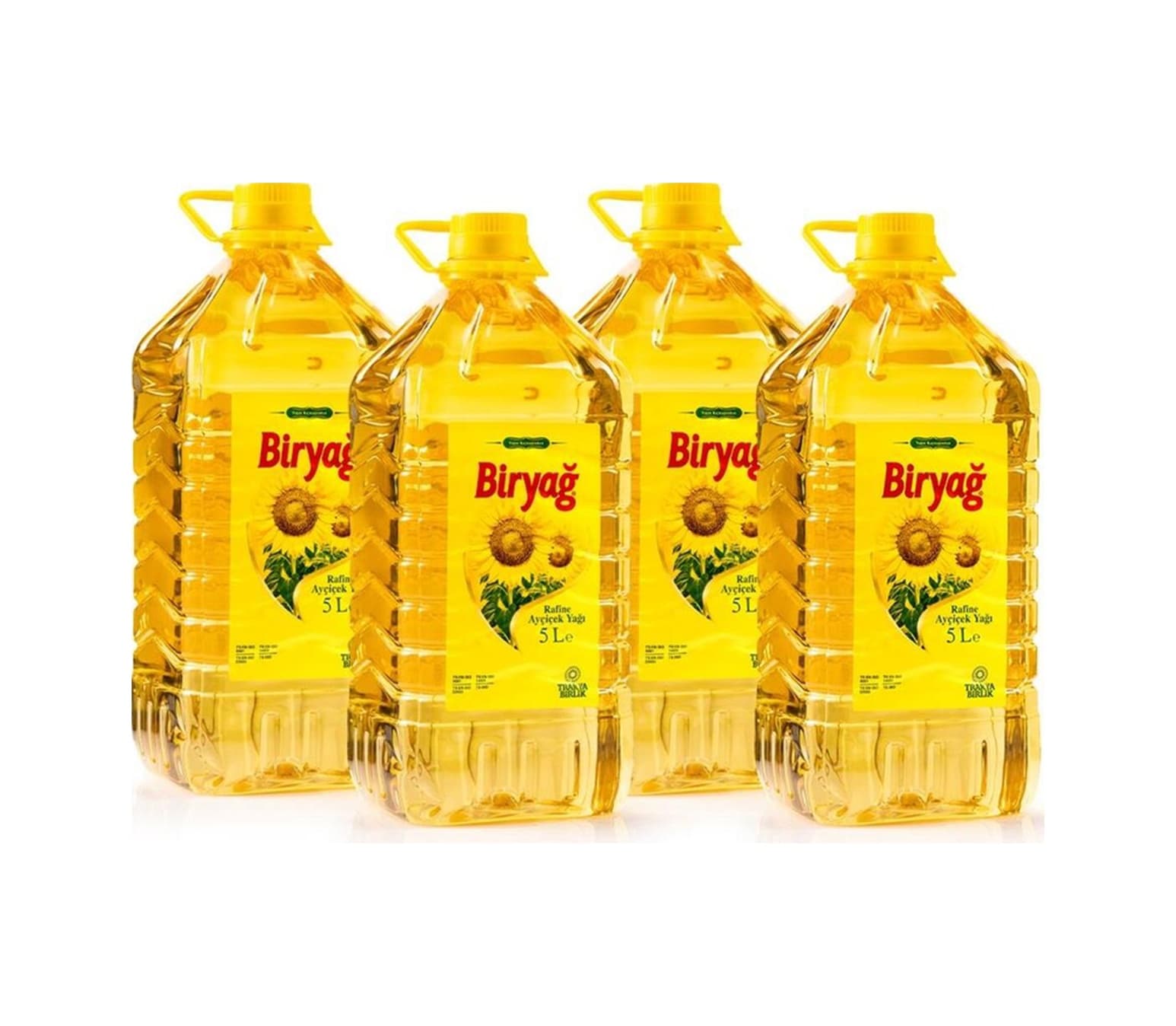 Biryağ Ayçiçek Yağı 5 Lt Pet X 4 Adet