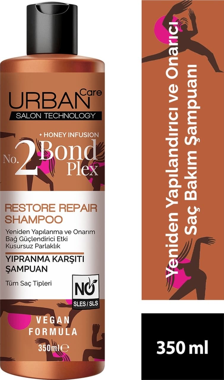 Urban Care No.2 Bond Plex Yıpranma Karşıtı Bakım Şampuanı 350 ML