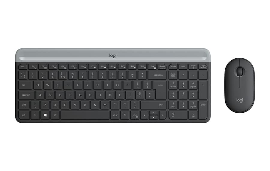 Logitech MK470 Kablosuz İnce Q Klavye + Mouse Seti