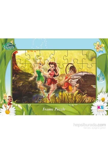 KS Games Fairies - Frame Puzzle (Yapboz) 24 Parça