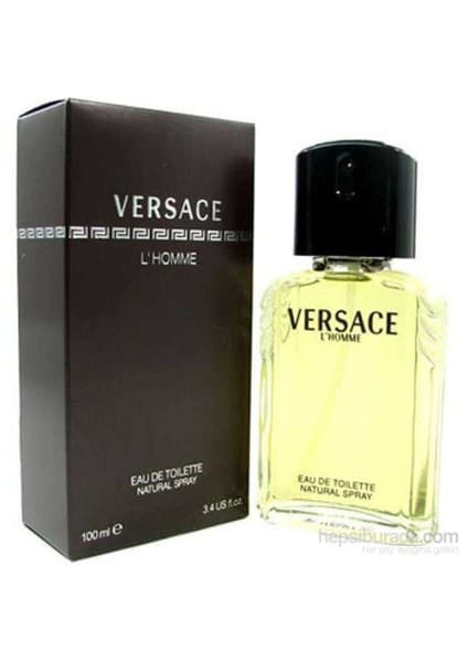 Versace L'Homme EDT 100 ml Erkek Parfüm Oryantal Koku ile Şık ve Kalıcı Kullanım