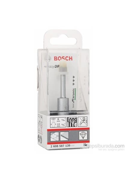 Bosch - Easy Dry Best Serisi Seramik İçin Kuru Elmas Deliciler - 6 X 33 Mm