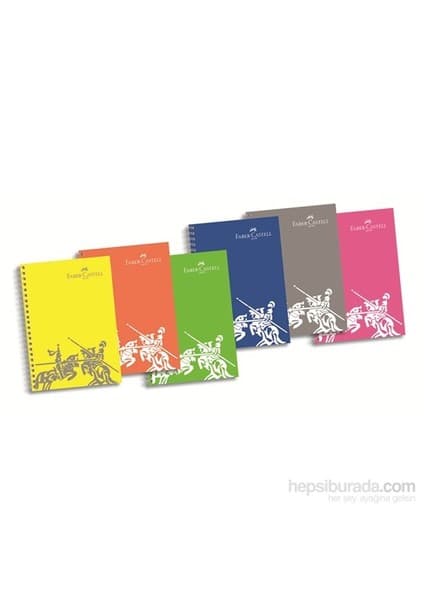 Faber-Castell PP Kapak Çizgisiz Defter 140 Yaprak (5075400132)