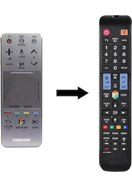 seetech şekil Samsung LED Smart Tv Sihirli AA59-00759A Yedek Kumandası - 1078