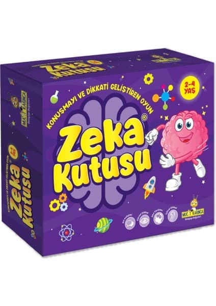 Yükselen Zeka 2-4 Yaş Zeka Kutusu – Konuşmayı Ve Dikkati Geliştiren Oyuncak