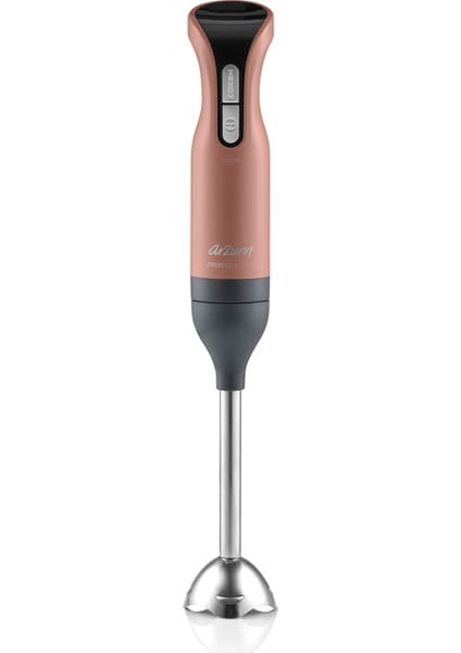 Arzum Prostick 1000 El Blenderi – 1000 W Güç, 900 ml Kapasite, Çelik Bıçak, Doğrama ve Püre Fonksiyonları, Akşam Güneşi