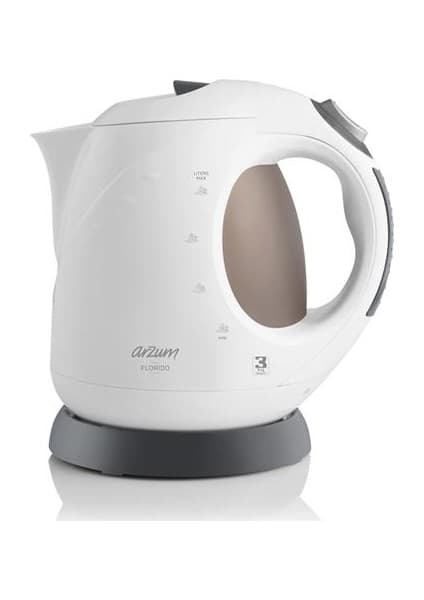 Arzum AR3014 Florido Gizli Rezistanslı Su Isıtıcısı - Beyaz